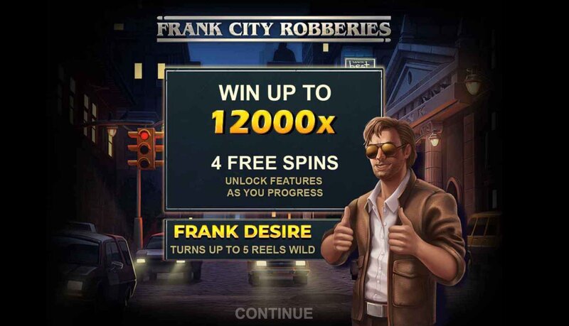 Frank City Robberies Slot