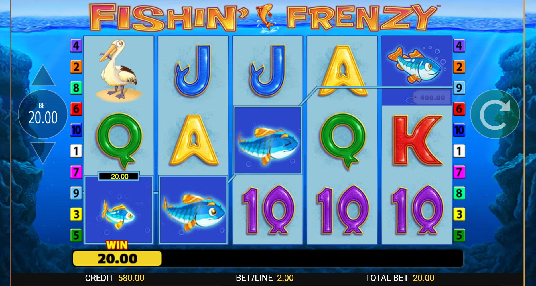 Fishing Frenzy slot