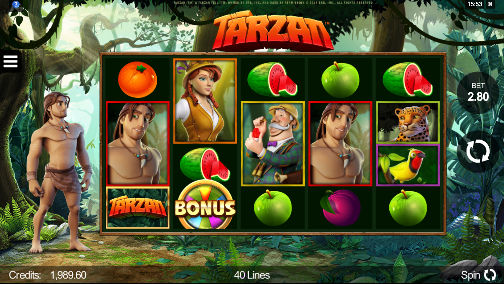 Tarzan slot